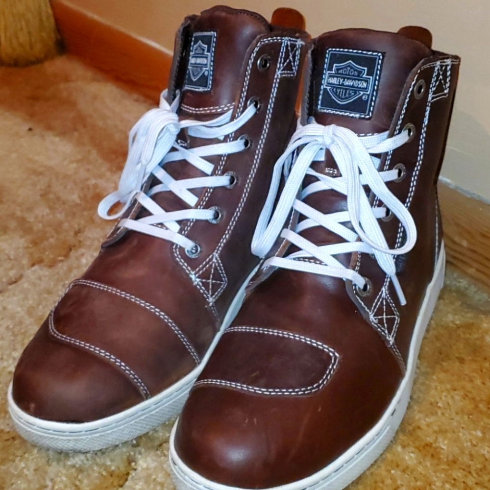 Harley-Davidson Steinman Sneakers Brown Size 9.5